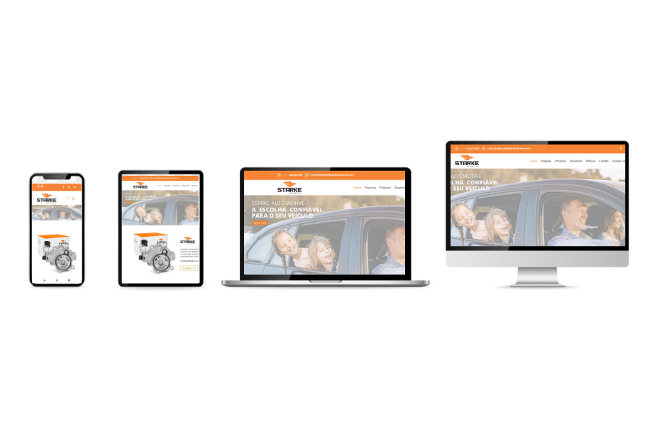 novo site da starke automotive